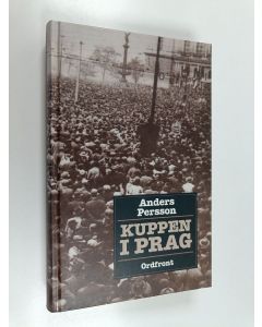 Kirjailijan Anders Persson käytetty kirja Kuppen i Prag