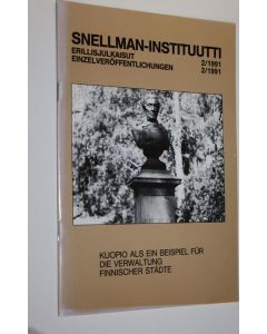 Kirjailijan Heikki Viitala käytetty teos Kuopio als ein Beispiel fur die Verwaltung finnischer Städte : ein Artikel uber die Kommunalvervaltung der finnischen Stadt Kuopio und ihre Struktur