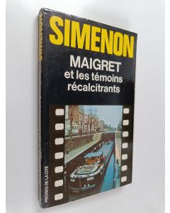 Kirjailijan Georges Simenon käytetty kirja Maigret et les témoins récalcitrants