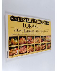 käytetty kirja Uusi mestarikokki lokakuu 1984