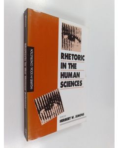 Kirjailijan Herbert W Simons käytetty kirja Rhetoric in the Human Sciences