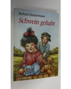 Kirjailijan Barbara Zimmermann käytetty kirja Schwein gehabt : dreizehn Geschichten zum Selberlesen und Vorlesen (ERINOMAINEN)