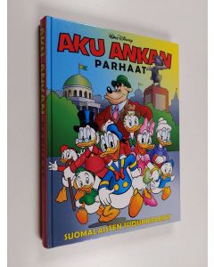 Kirjailijan Walt Disney käytetty kirja Aku Ankan parhaat