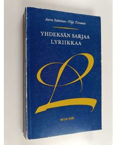 Kirjailijan Aarne Salminen käytetty kirja Yhdeksän sarjaa lyriikkaa