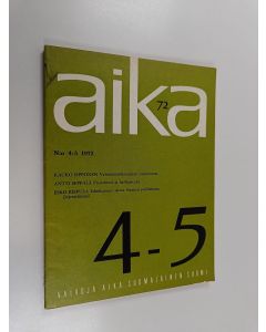 käytetty kirja Aika 4-5/1972