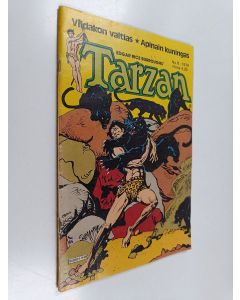 Kirjailijan Edgar Rice Burroughs käytetty teos Tarzan no 8/1979