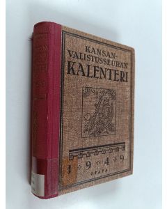 käytetty kirja Kansanvalistusseuran kalenteri 1949