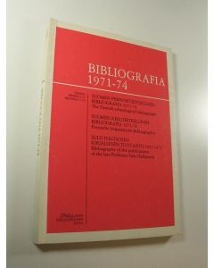 käytetty kirja Bibliografia 1971-74
