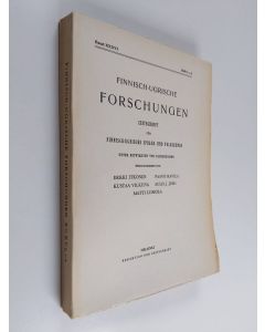 käytetty kirja Finnisch-ugrische Forschungen XXXVI, 1-2