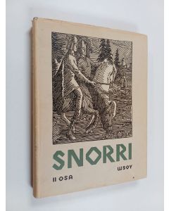 Kirjailijan Snorre Sturlason käytetty kirja Norjan kuningassaagat 2. osa