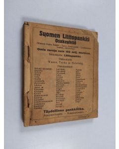 käytetty kirja Almanakka karkausvuodelle jälkeen Vapahtajamme Kristuksen syntymän 1924, Helsingin horisontin mukaan