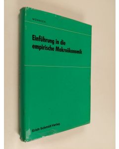 Kirjailijan Frank E. Münnich käytetty kirja Einführung in die empirische Makroökonomik