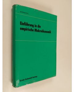Kirjailijan Frank E. Münnich käytetty kirja Einführung in die empirische Makroökonomik