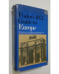 Kirjailijan Eugene Fodor käytetty kirja Fodor's 1971 Guide to Europe