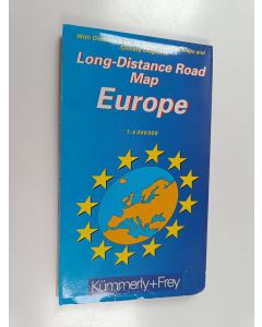 käytetty teos Long-distance road map Europe