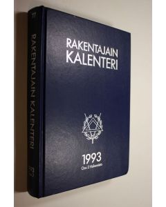 käytetty kirja Rakentajain kalenteri 1993 Osa 2: Hakemisto