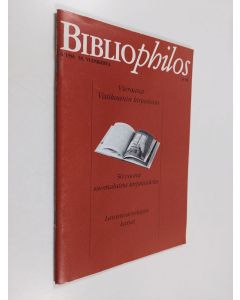 käytetty teos Bibliophilos 4/1996