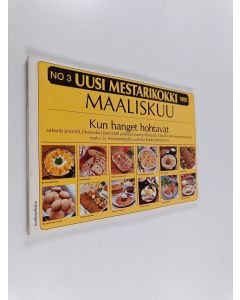 käytetty kirja Uusi mestarikokki maaliskuu 1985