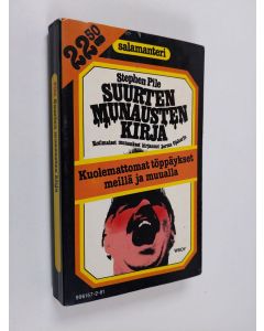 Kirjailijan Stephen Pile käytetty kirja Suurten munausten kirja