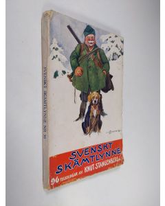 Kirjailijan K. Stangenberg käytetty kirja Svenskt skämtlynne : under ett halvt sekel - vol. 5 1914