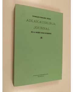 käytetty kirja Suomalais-ugrilaisen seuran aikakauskirja 81