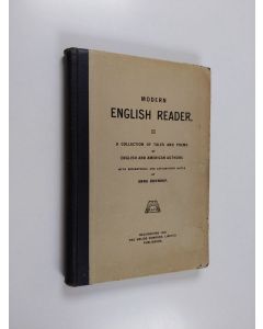 käytetty kirja Modern English reader 2 - A collection of tales and poems by english and american authors