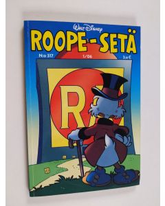 Kirjailijan Walt Disney käytetty kirja Roope-setä 1/06