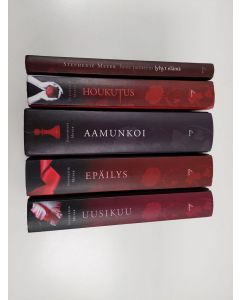 Kirjailijan Stephenie Meyer käytetty kirja Houkutus 1-4 : Houkutus ; Uusikuu ; Epäilys ; Aamunkoi + Bree Tannerin lyhyt elämä