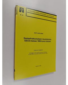 Kirjailijan Matti Jokelainen käytetty kirja Sosiaalivakuutuksen muutoksista OECD-maissa 1990-luvun alussa