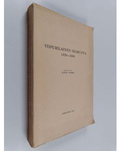 Kirjailijan Jouko Teperi käytetty kirja Viipurilainen osakunta 1828-1868