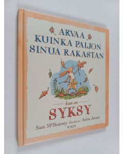 Kirjailijan Sam McBratney käytetty kirja Arvaa kuinka paljon sinua rakastan kun on syksy