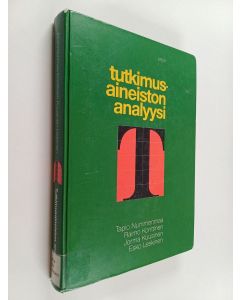 Kirjailijan Tapio Nummenmaa käytetty kirja Tutkimusaineiston analyysi