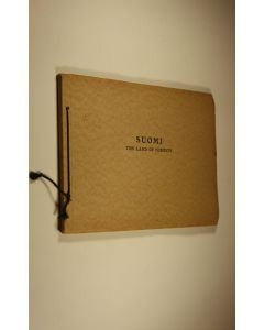 Kirjailijan O. J. Lukkala käytetty kirja Suomi, the land of forests