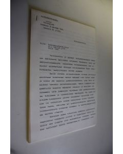 käytetty kirja Laintarkastuskunnan lausunto valtinoneuvostolle n:o 3/1969 (monistesarja)