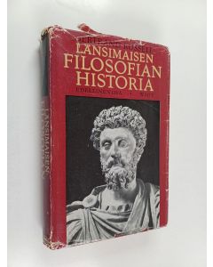 Kirjailijan Bertrand Russell käytetty kirja Länsimaisen filosofian historia 1 : Poliittisten ja sosiaalisten olosuhteiden yhteydessä varhaisimmista ajoista nykyaikaan asti : Vanhan ajan filosofia ; Katolinen filosofia