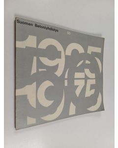 käytetty kirja Suomen betoniyhdistys 1925-1975