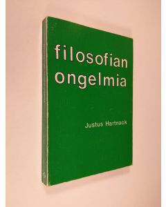 Kirjailijan Justus Hartnack käytetty kirja Filosofian ongelmia