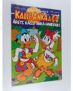 Kirjailijan Walt Disney käytetty teos Kalle Anka & C:o N:r 42/1985