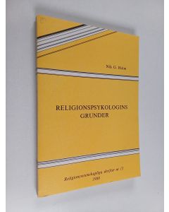 Kirjailijan Nils G. Holm käytetty kirja Religionspsykologins grunder