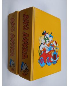 Kirjailijan Walt Disney käytetty teos Aku Ankka vuosikerta 1991 (2 kansiossa)