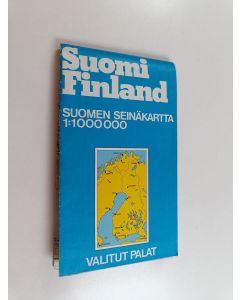 uusi teos Suomi = Finland : Suomen seinäkartta 1:1000 000
