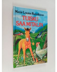 Kirjailijan Marie Louise Rudolfsson käytetty kirja Tuisku saa mitalin