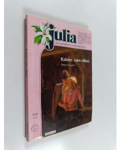 Kirjailijan Sheila Douglas käytetty kirja Kahden tulen välissä