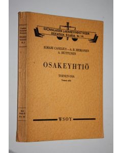Kirjailijan Ilmari Caselius käytetty kirja Osakeyhtiö 2, 2