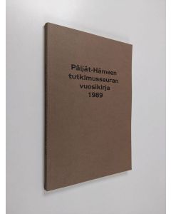 käytetty kirja Päijät-Hämeen tutkimusseuran vuosikirja 1989