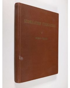 käytetty kirja Suomalainen kirjallisuus V : 1896-1900 : aakkosellinen ja aineenmukainen ynnä suomentajain luettelo 5 lisävihko