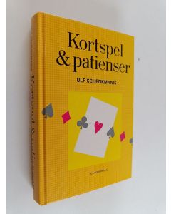 Kirjailijan Ulf Schenkmanis käytetty kirja Kortspel & patienser