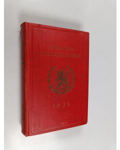 käytetty kirja Finlands statskalender 1935