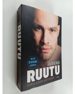 Kirjailijan Tuomas Nyholm käytetty kirja Jarkko Ruutu : jumalainen näytelmä