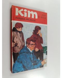 Kirjailijan Jens K. Holm käytetty kirja Kim pääsee jäljille